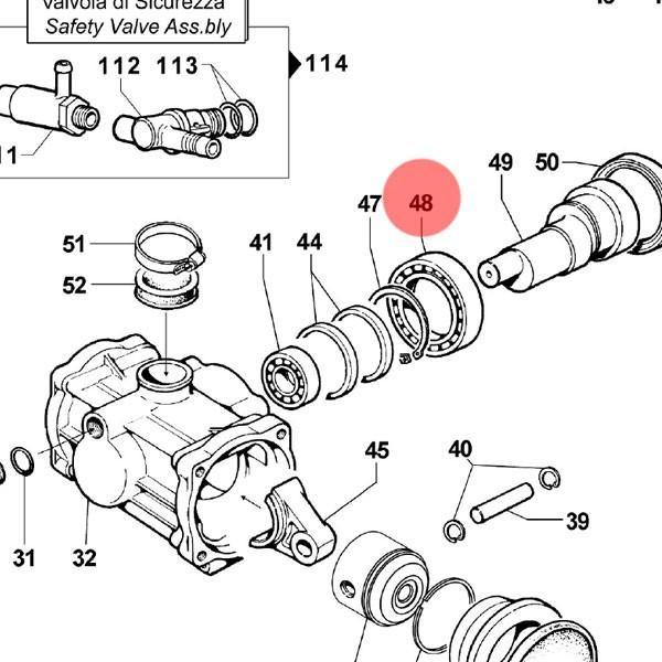 Подшипник Comet 0438 0001