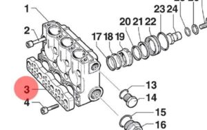Крышка клапана Comet 3202 0250