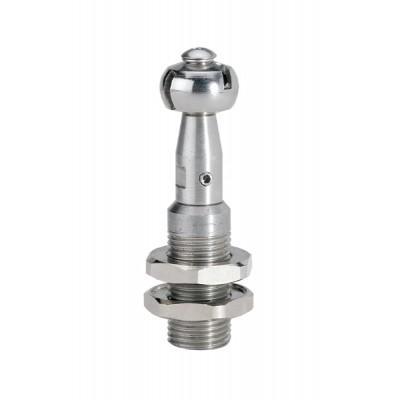 Форсунка-омыватель бака 1/2" M металлическая