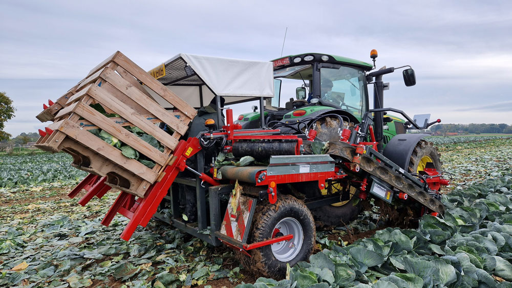 Комбайн для сбора капусты Vanhoucke Cabbage Harvester