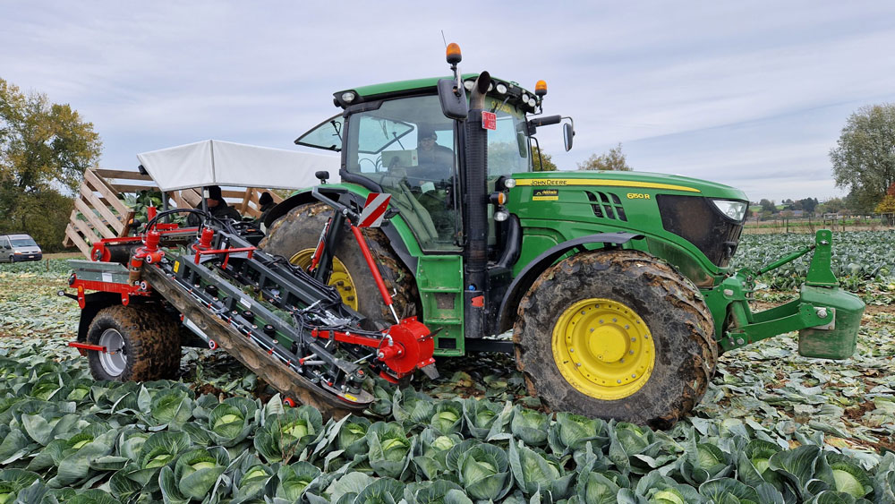 Комбайн для сбора капусты Vanhoucke Cabbage Harvester