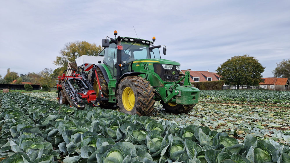 Комбайн для сбора капусты Vanhoucke Cabbage Harvester
