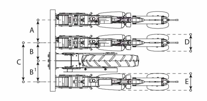 Пневматическая овощная сеялка Agricola SN2D 1200