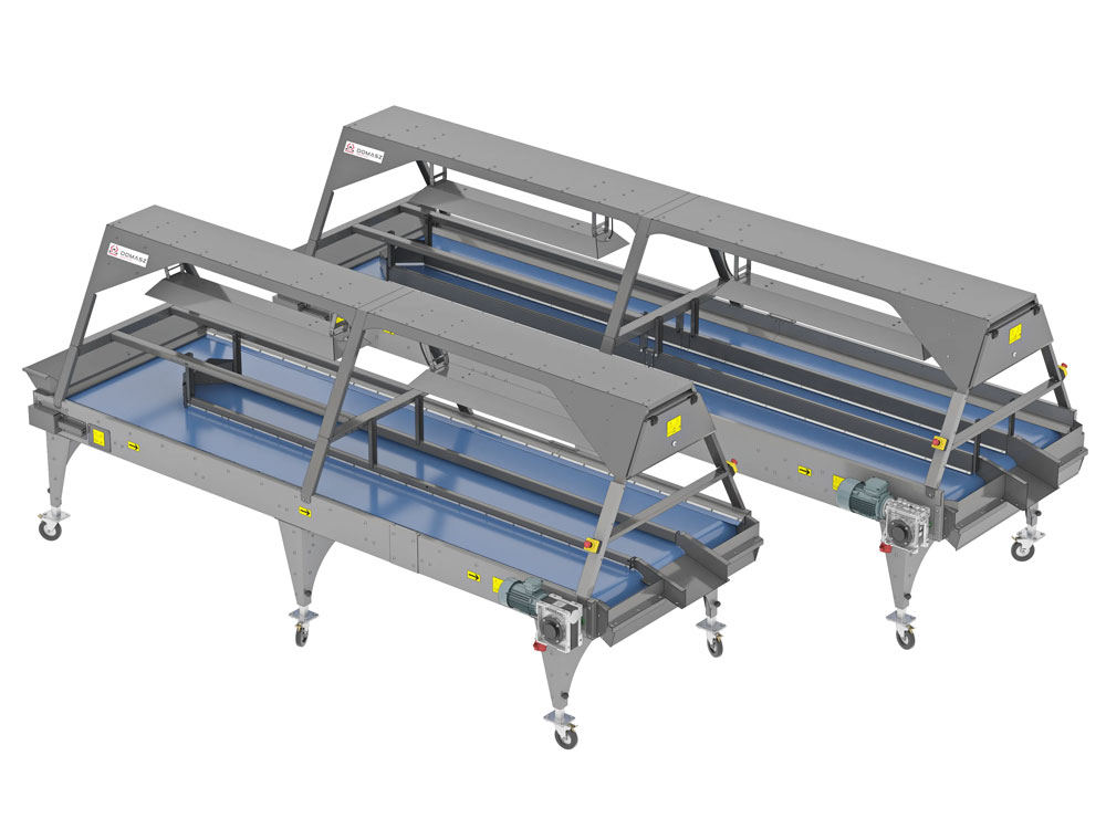 Ленточный инспекционный стол Domasz SST-400×120